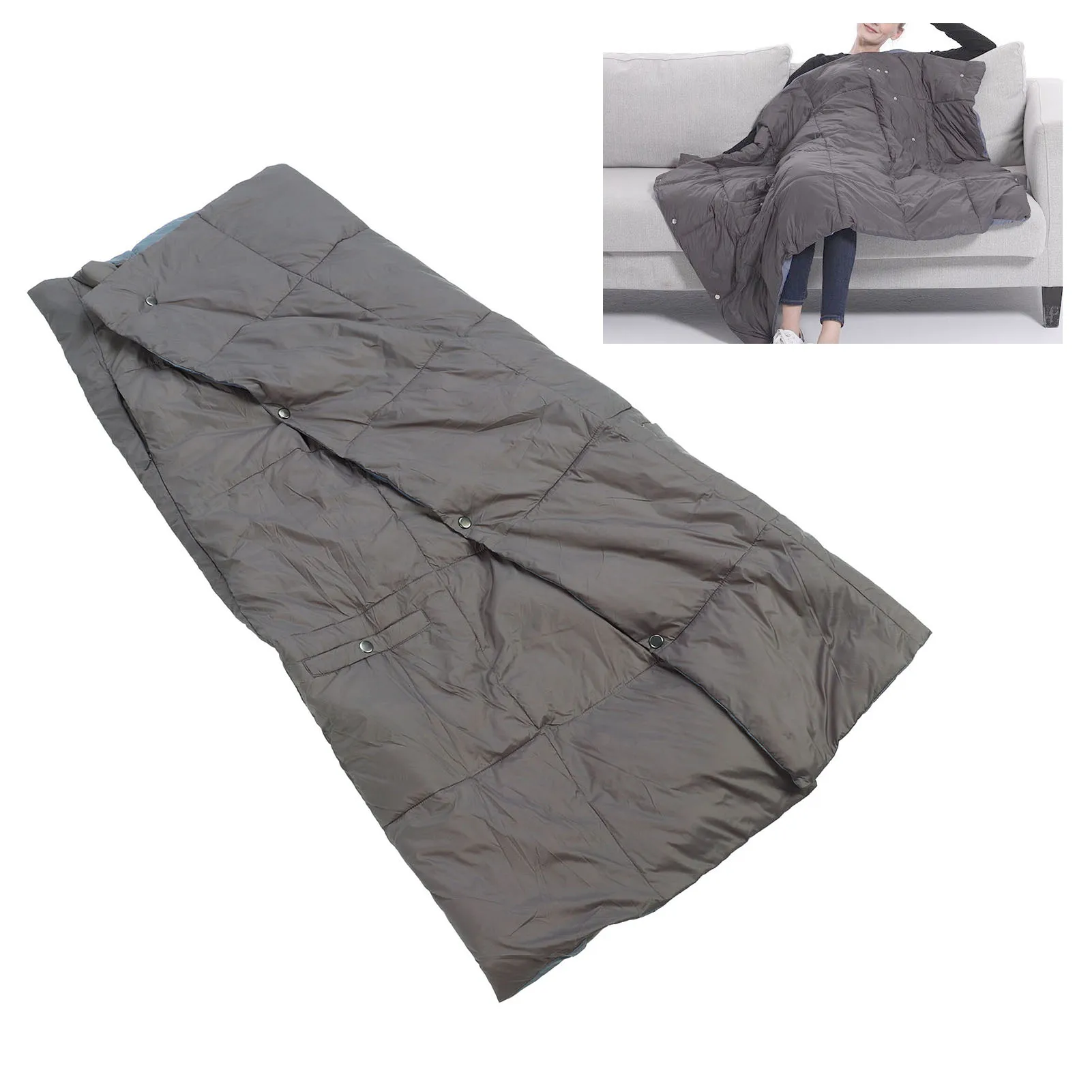 USB Heated Blanket Machine Washable 3 Heat Settings Polyester Breathable Wearable Heated Blanket 6 Heating Zones for Home
USB Heated Blanket Machine Washable 3 Heat Settings Polyester Breathable Wearable Heated Blanket 6 Heating Zones for Home