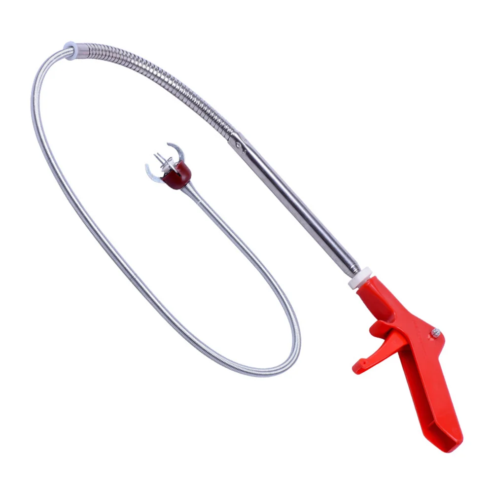 51 Inch Toilet Snake Clog Remover Flexible Drain Cleaner Sticks Dredging Sewer Tools Blockage Grabber Unclogging Kitchen
51 Inch Toilet Snake Clog Remover Flexible Drain Cleaner Sticks Dredging Sewer Tools Blockage Grabber Unclogging Kitchen