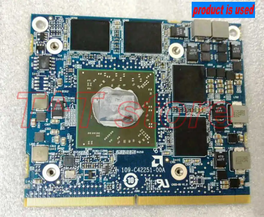 USED FOR M4000 graphic video card GDDR5 216-0834044 1GB 109-C42251-00A 3YF07 CN-03YF07 03YF07 for Dell M4600 M4700 M4800 works
USED FOR M4000 graphic video card GDDR5 216-0834044 1GB 109-C42251-00A 3YF07 CN-03YF07 03YF07 for Dell M4600 M4700 M4800 works