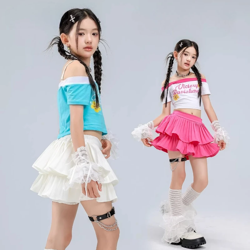 Girls Cool Hip Hop Clothing Fashion Jazz Dance Costume Street Wear Group Ballroom Dance Clothes Stage Performance Kpop Outfit
Girls Cool Hip Hop Clothing Fashion Jazz Dance Costume Street Wear Group Ballroom Dance Clothes Stage Performance Kpop Outfit