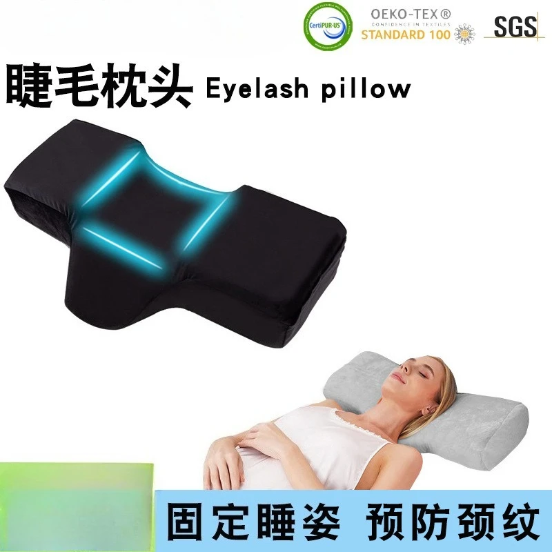 Butterfly Eyelash Pillow Slow Rebound Memory Foam Beauty Pillow Neck Support for Salon
Butterfly Eyelash Pillow Slow Rebound Memory Foam Beauty Pillow Neck Support for Salon