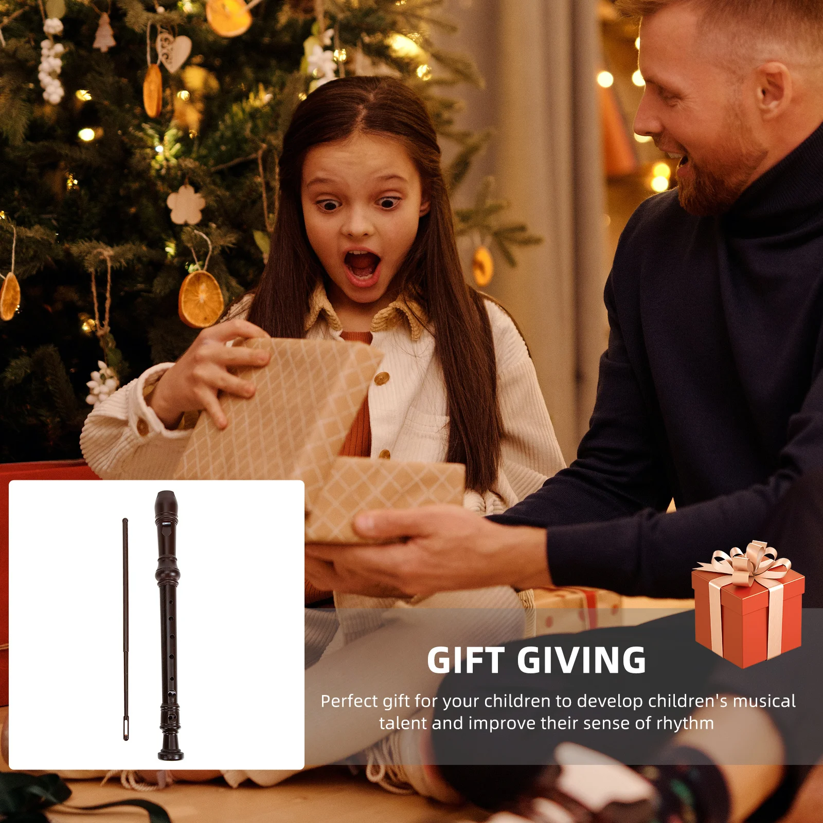 1Set High Pitch Clarinet 8-Hole German-Style C Key Educational Musical Instrument for Beginner Easy to Learn and Operate
1Set High Pitch Clarinet 8-Hole German-Style C Key Educational Musical Instrument for Beginner Easy to Learn and Operate