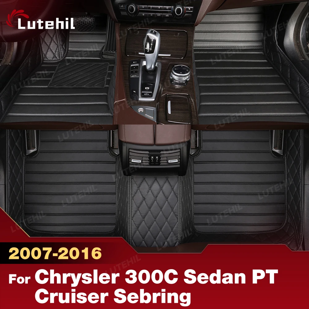 Для Chrysler 300C Sedan PT Cruiser Sebring 2007-2016 Коврики, совместимые автомобильные коврики, всепогодная защита, полный комплект на заказ
Для Chrysler 300C Sedan PT Cruiser Sebring 2007-2016 Коврики, совместимые автомобильные коврики, всепогодная защита, полный комплект на заказ