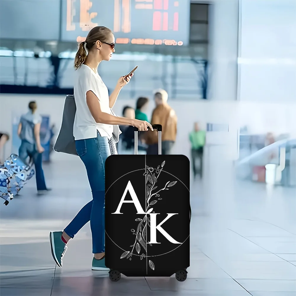 1PC monogrammed luggage cover for luggage sizes 18-32 inches; dust and elastic travel accessories to effectively protect your
1PC monogrammed luggage cover for luggage sizes 18-32 inches; dust and elastic travel accessories to effectively protect your