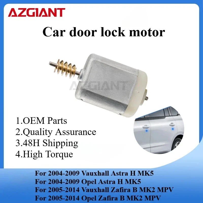 AZGIANT Car door lock motor for Vauxhall Astra H MK5/Opel Astra H MK5/Zafira B MK2 MPV/Vectra B MK2 Brand new replacement OEM
AZGIANT Car door lock motor for Vauxhall Astra H MK5/Opel Astra H MK5/Zafira B MK2 MPV/Vectra B MK2 Brand new replacement OEM