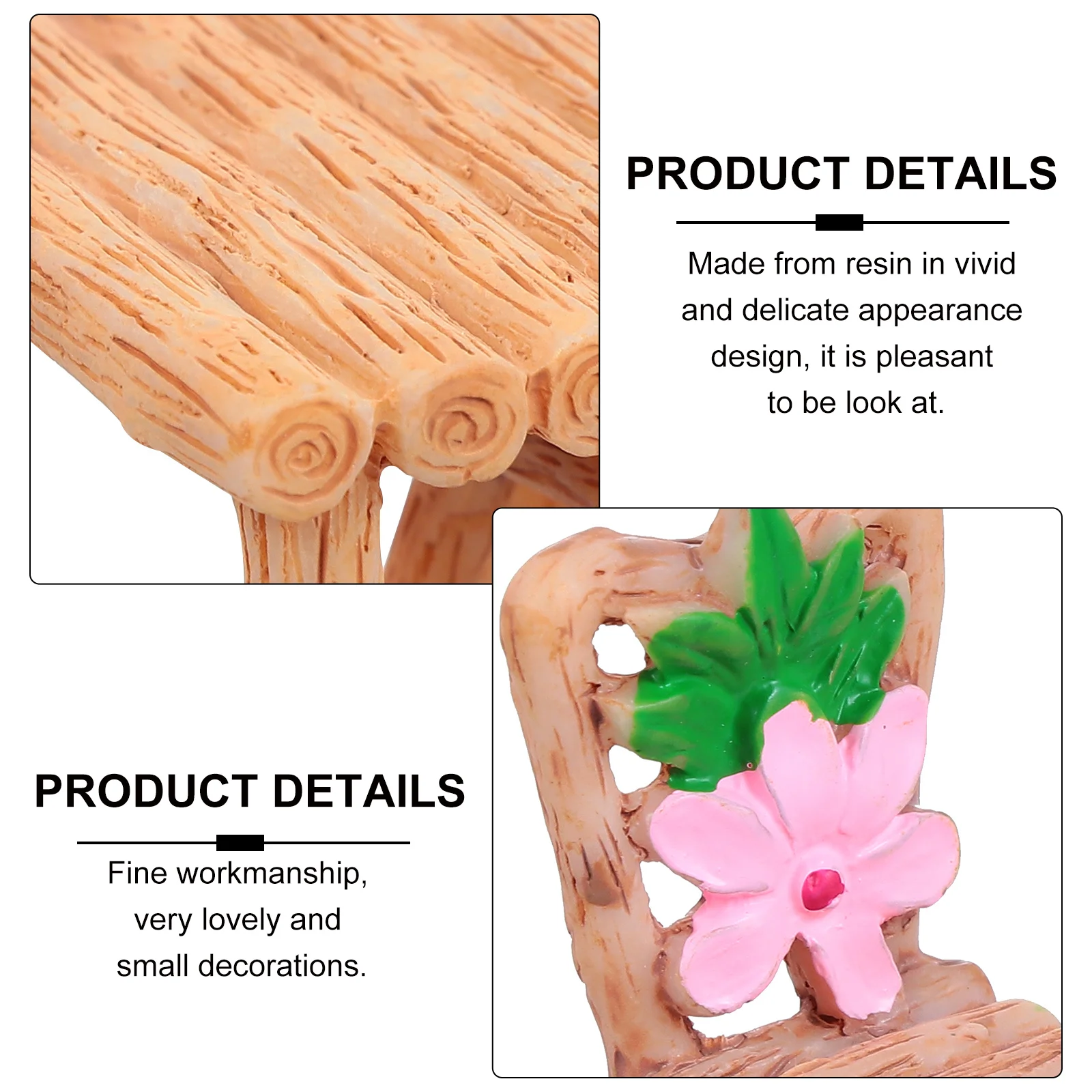 5Sets Miniature Furniture Figurines Resin Table Chairs Set for Home Office Desk Decor Kids Room Decoration Fairy Garden
5Sets Miniature Furniture Figurines Resin Table Chairs Set for Home Office Desk Decor Kids Room Decoration Fairy Garden