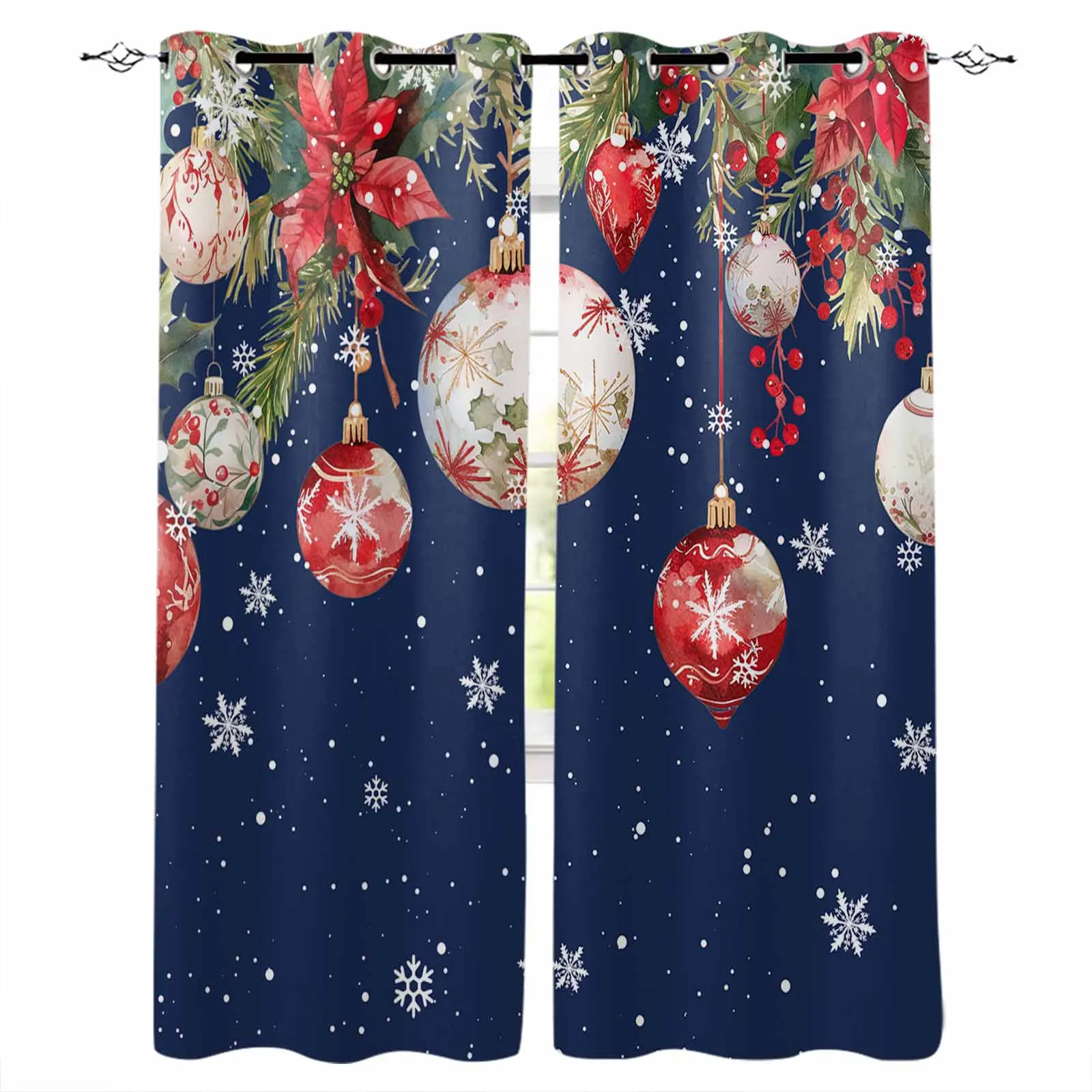 Christmas And Winter Poinsettia Living Room Bedroom Window Treatment Blinds Drapes Modern Kitchen Curtains
Christmas And Winter Poinsettia Living Room Bedroom Window Treatment Blinds Drapes Modern Kitchen Curtains