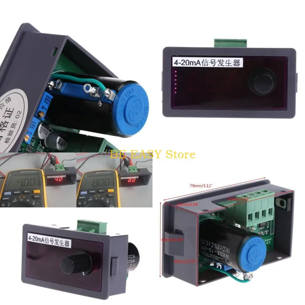 E28F 4-20mA Generator High Accuracy 12V/24V with Polarity for Protectio
E28F 4-20mA Generator High Accuracy 12V/24V with Polarity for Protectio