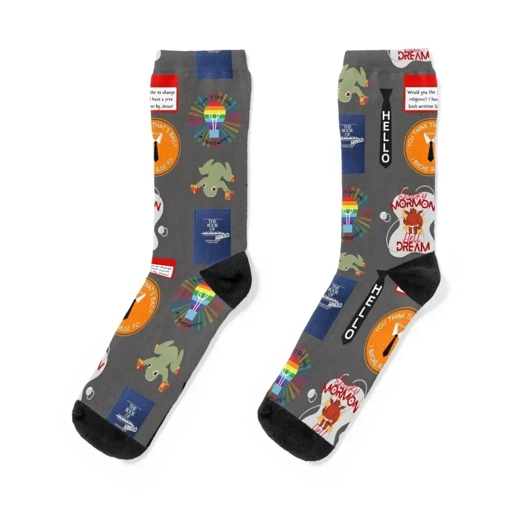 Book of Mormon Musical Theatre Sticker Pack Socks happy Stockings man luxury funny gift Ladies Socks Men's
Book of Mormon Musical Theatre Sticker Pack Socks happy Stockings man luxury funny gift Ladies Socks Men's