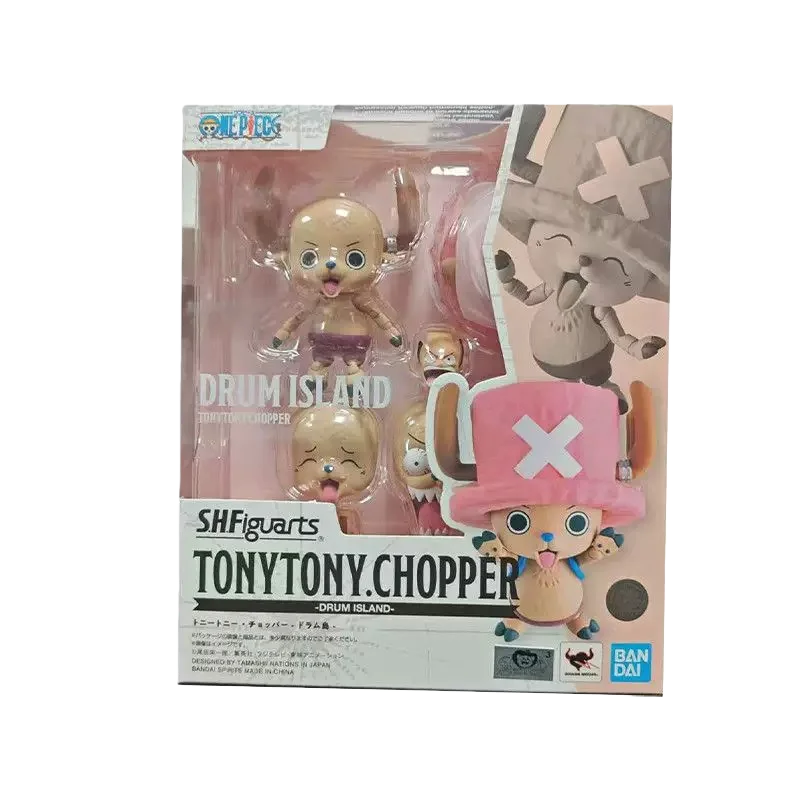 Genuine Bandai ONE PIECE Shf TONYTONY CHOPPER DRUM ISLAND Anime Action Figures Model Figure Toys Collectible Gift for Children
Genuine Bandai ONE PIECE Shf TONYTONY CHOPPER DRUM ISLAND Anime Action Figures Model Figure Toys Collectible Gift for Children