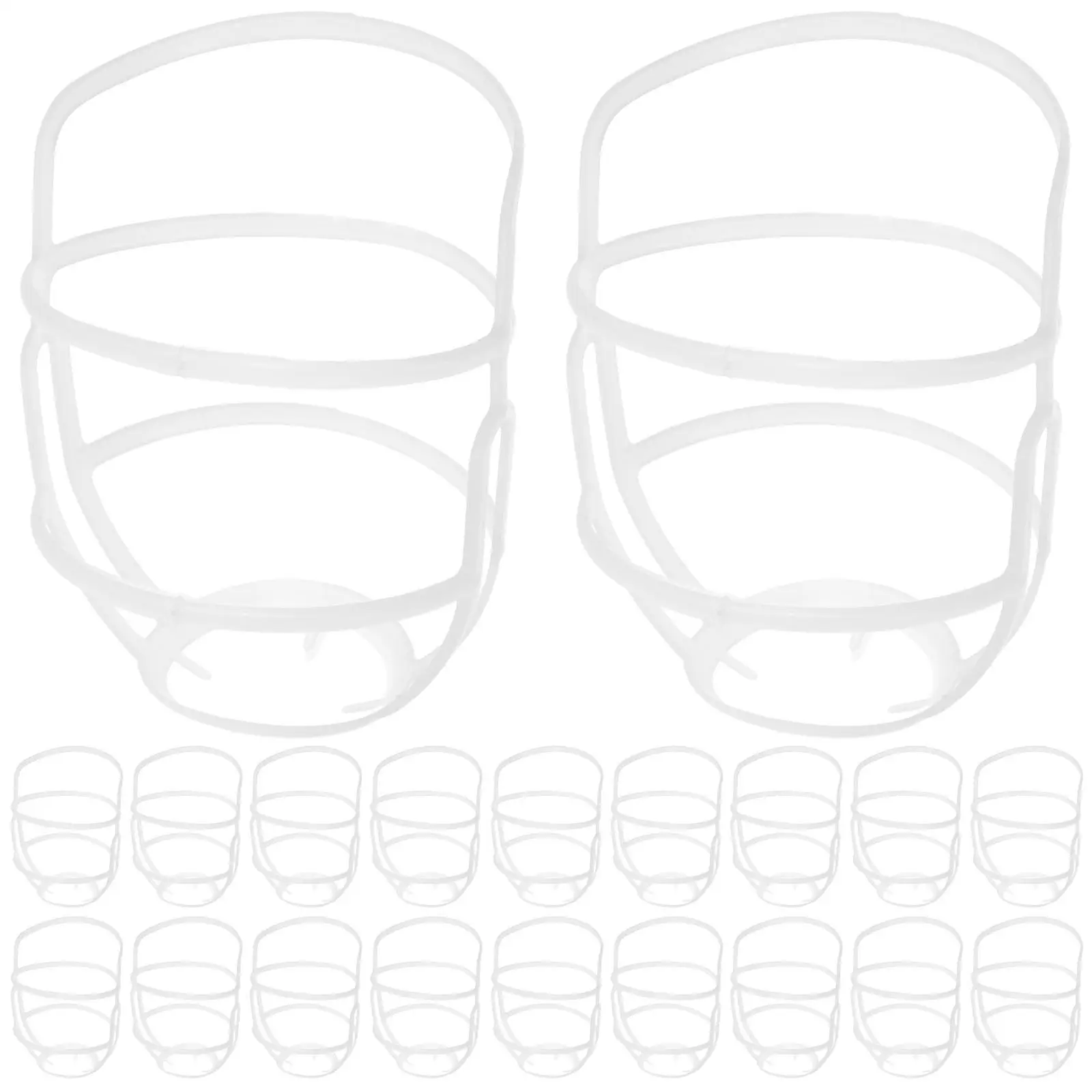 20PCS Saline Bottle Hanging Nets Plastic Drip Covers Water Bottles Nets Infusion Bottle Nets for Secure Bottle Hanging and Drip
20PCS Saline Bottle Hanging Nets Plastic Drip Covers Water Bottles Nets Infusion Bottle Nets for Secure Bottle Hanging and Drip