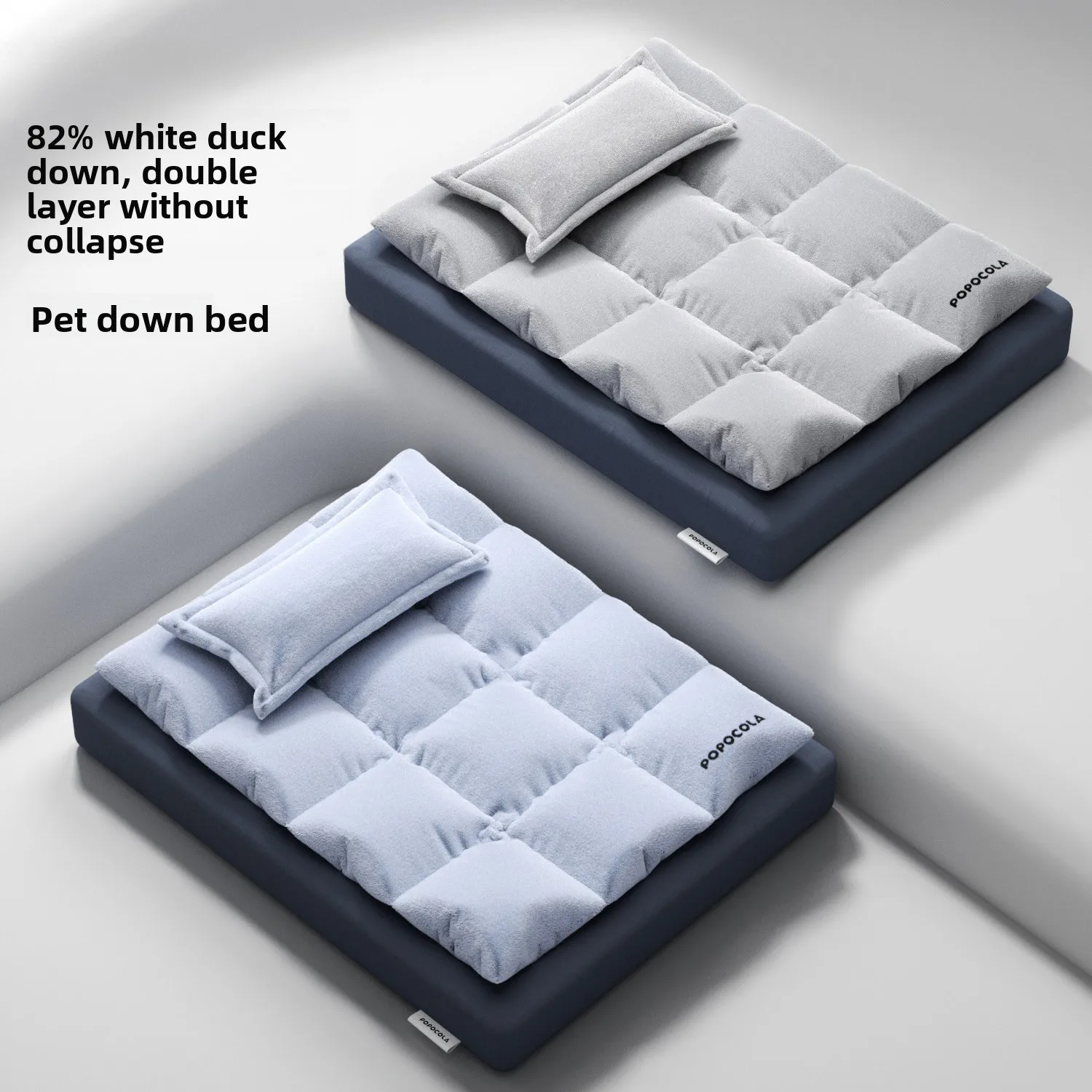 Fluffy Down Dog Bed Winter Warm Washable Pet Mattress for Small Breed Dogs
Fluffy Down Dog Bed Winter Warm Washable Pet Mattress for Small Breed Dogs