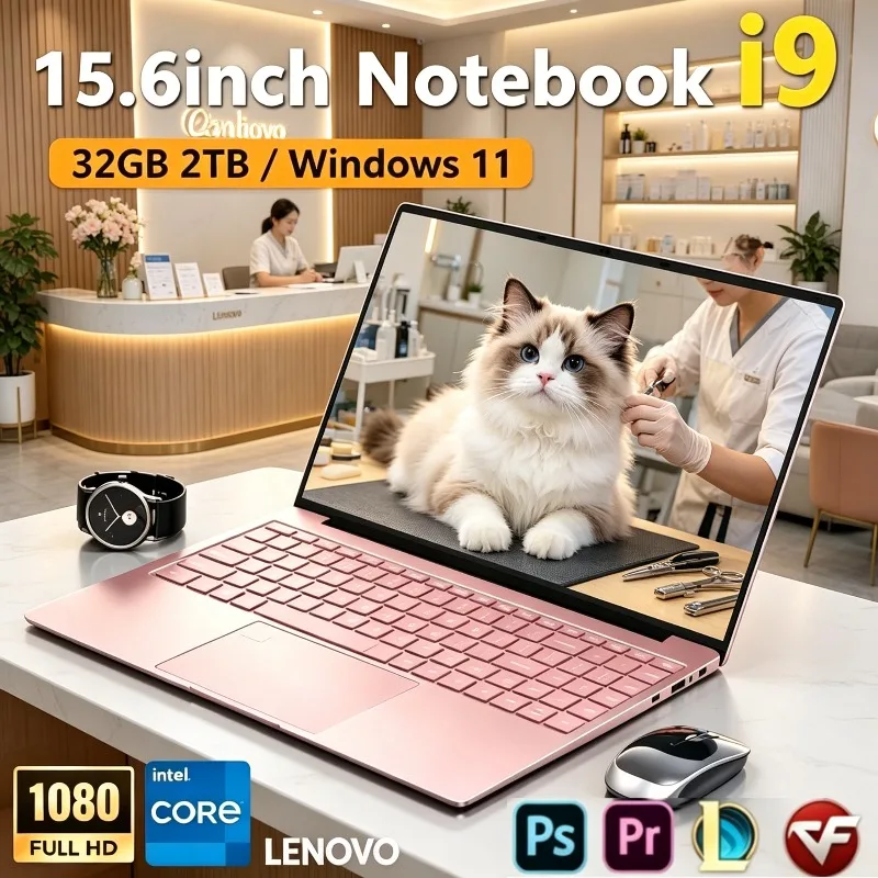 LENO Win11 16GB RAM 1TB SSD, 15.6 Inch Ultra Thin Laptop Intel i9 9900, 4K HD Portable Gaming & Business Notebook Computer
LENO Win11 16GB RAM 1TB SSD, 15.6 Inch Ultra Thin Laptop Intel i9 9900, 4K HD Portable Gaming & Business Notebook Computer