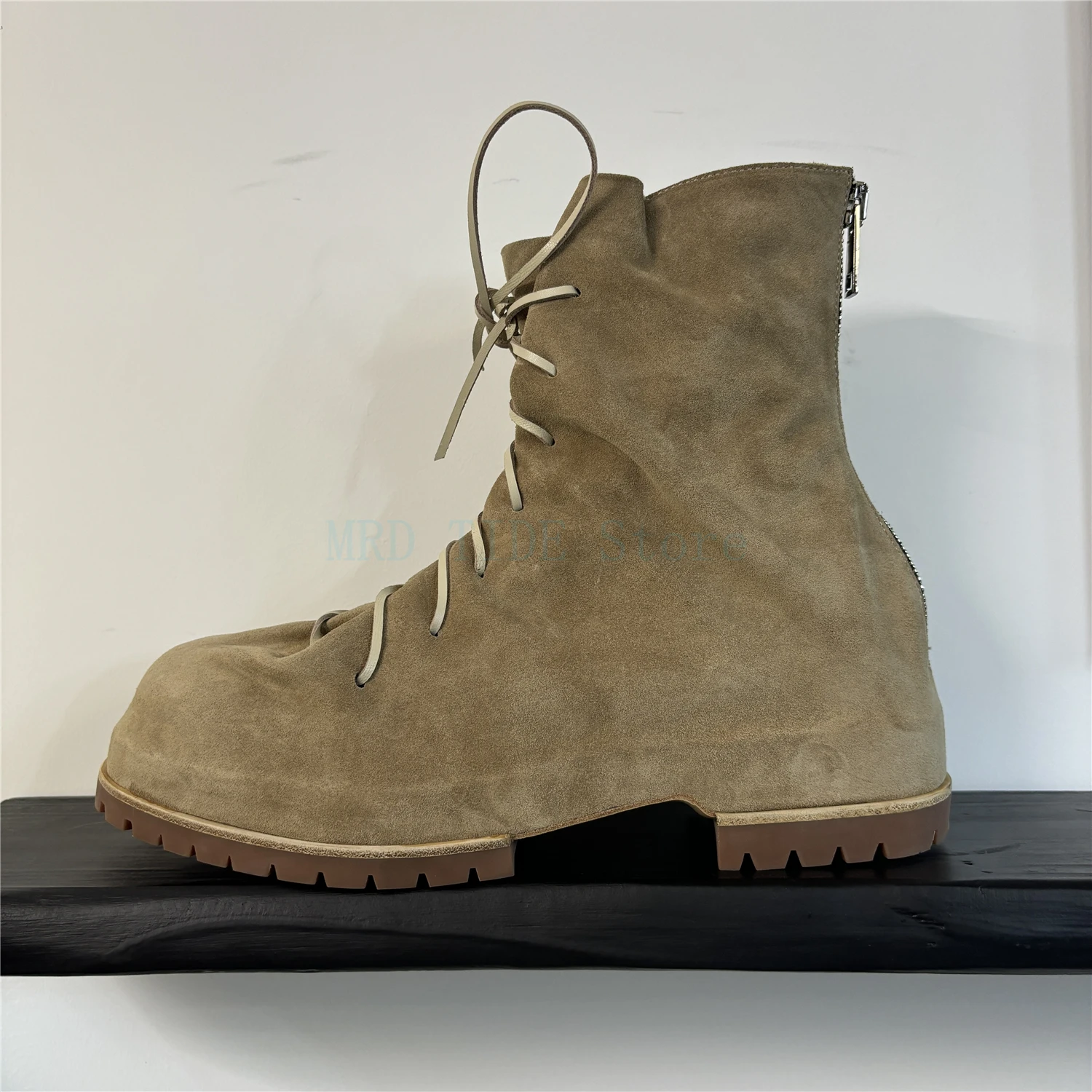Men Boots Genuine Leather Suede Zip Ankle Shoes Brown Platform Increase High Street Vintage Luxury Brand Sneakers 42 Grey 4
Men Boots Genuine Leather Suede Zip Ankle Shoes Brown Platform Increase High Street Vintage Luxury Brand Sneakers 42 Grey 4