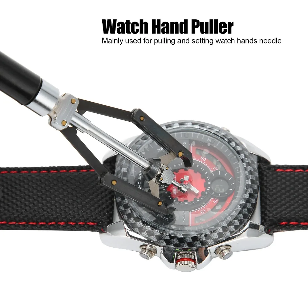 Professional Alloy Material Watch Hand Puller Small Size Black Color Watch Hand Fitter Watch Repair Tool Watch Makers
Professional Alloy Material Watch Hand Puller Small Size Black Color Watch Hand Fitter Watch Repair Tool Watch Makers
