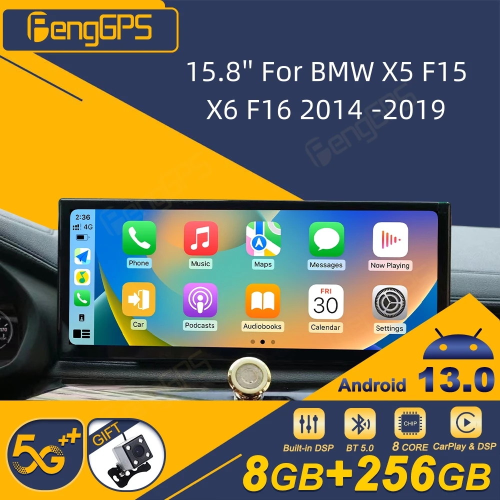 15,8 ''для BMW X5 F15 X6 F16 2014-2019 Android автомобильный радиоприемник беспроводной Carplay стереоприемник авторадио мультимедийный плеер GPS Navi
15,8 ''для BMW X5 F15 X6 F16 2014-2019 Android автомобильный радиоприемник беспроводной Carplay стереоприемник авторадио мультимедийный плеер GPS Navi
