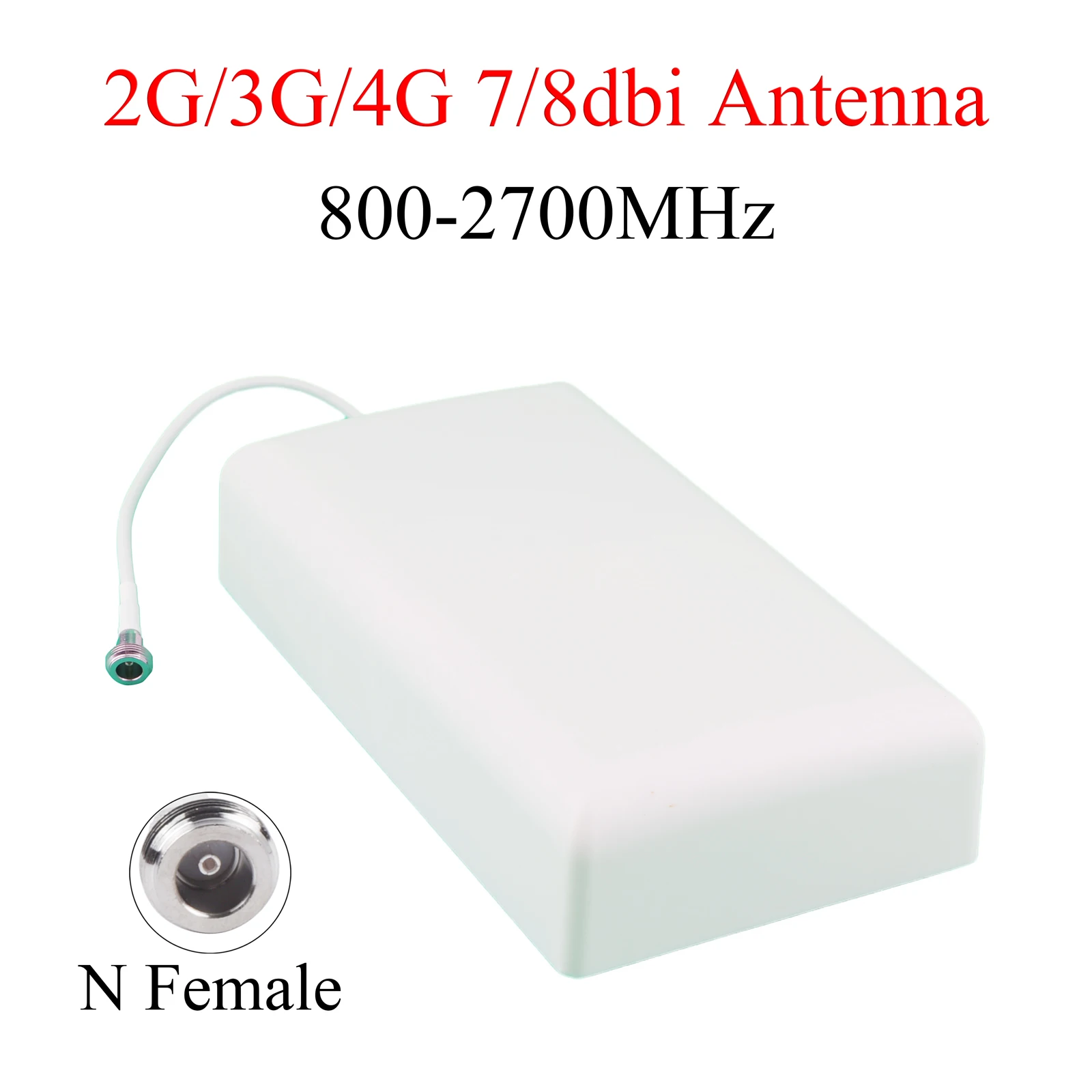 800-2700 МГц 2G 3G 4G Внутренняя антенна 6,5/8dBi панельная антенна N мама для ретранслятора GSM CDMA усилитель сигнала передатчик
800-2700 МГц 2G 3G 4G Внутренняя антенна 6,5/8dBi панельная антенна N мама для ретранслятора GSM CDMA усилитель сигнала передатчик