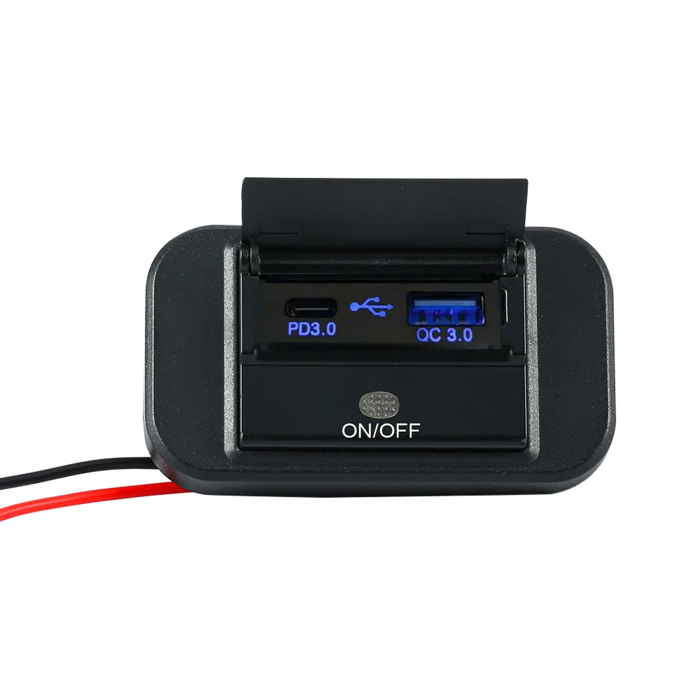 USB Panel Mobile Phone Charger QC3.0+PD3.0 Fast Charging Car Charging Socket for Truck Caravan
USB Panel Mobile Phone Charger QC3.0+PD3.0 Fast Charging Car Charging Socket for Truck Caravan
