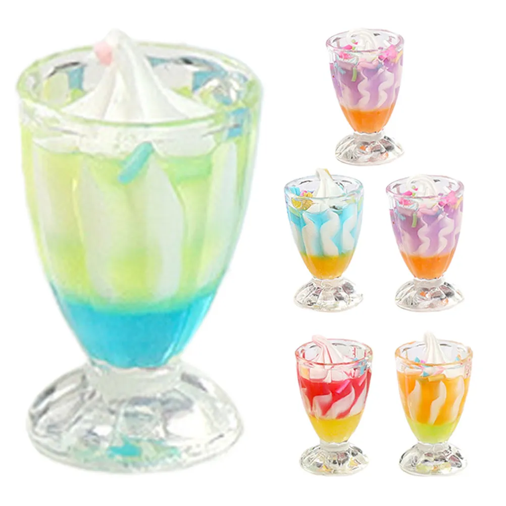 6Pcs Miniature Ice Cream Cups Resin Realistic Small Decor DIY Charm Mini House Food Ornament for Miniature Scene Layout
6Pcs Miniature Ice Cream Cups Resin Realistic Small Decor DIY Charm Mini House Food Ornament for Miniature Scene Layout