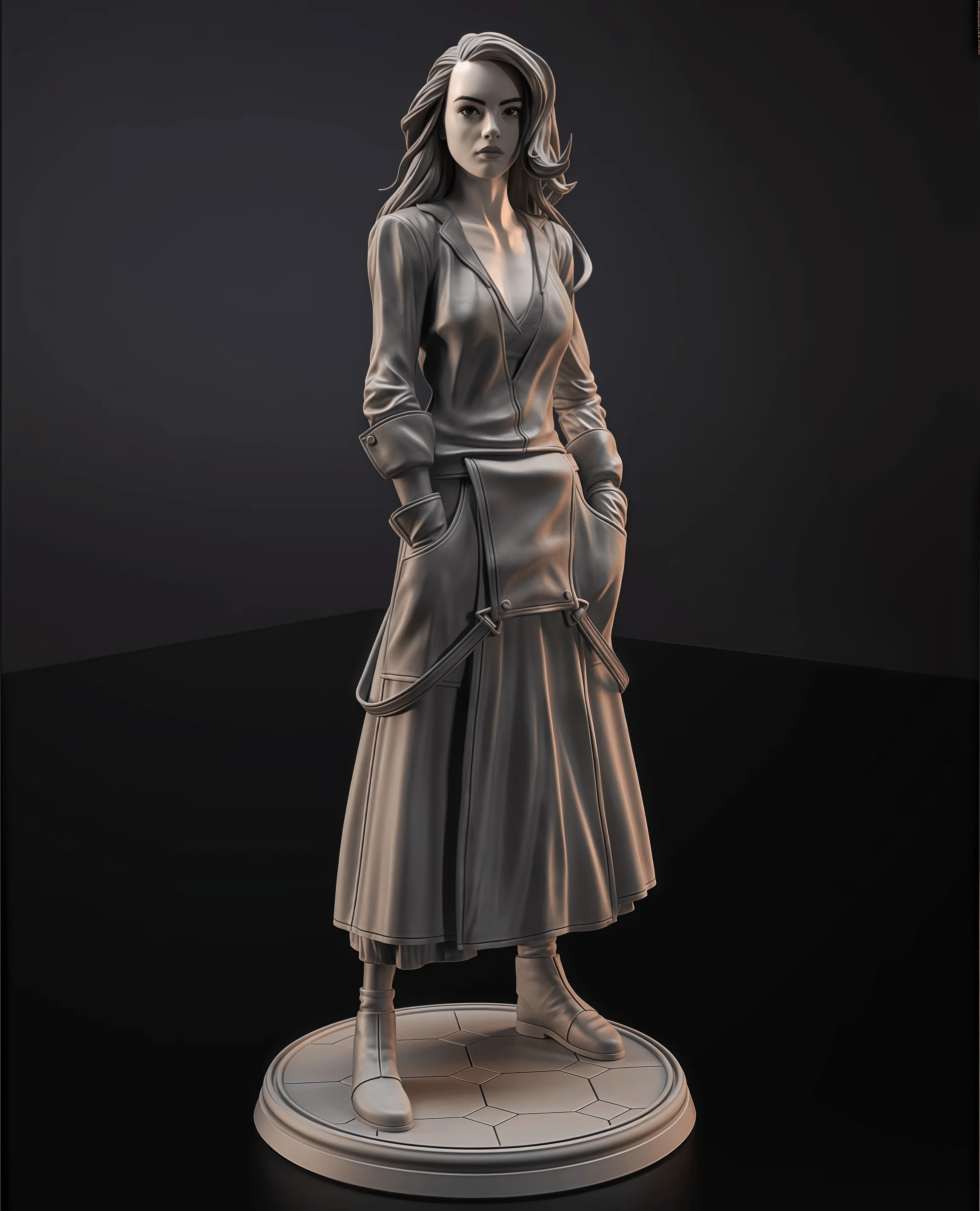 1/24 (75mm) Casting Resin Model Assembly Kit Pure Girl Model Toy Unpainted
1/24 (75mm) Casting Resin Model Assembly Kit Pure Girl Model Toy Unpainted