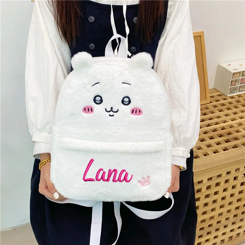 Cute Bear Everyday Versatile Plush Handbag Personalized Name Large Capacity Backpack Cartoon Bag Student Gift Bag
Cute Bear Everyday Versatile Plush Handbag Personalized Name Large Capacity Backpack Cartoon Bag Student Gift Bag