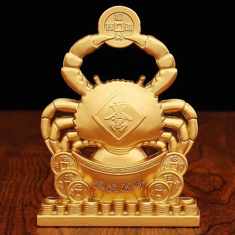 Новинка 2025 года, катящийся краб с удачей, держащий деньги, золото, богатый домашний подарок на новоселье, украшение
Новинка 2025 года, катящийся краб с удачей, держащий деньги, золото, богатый домашний подарок на новоселье, украшение