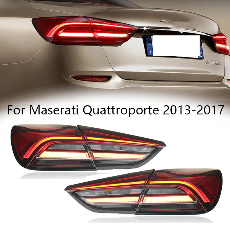 TailLight Assembly For Maserati Quattroporte 2013-2020 LED driving light LED flowing turn signal LED brake light car Accessories
TailLight Assembly For Maserati Quattroporte 2013-2020 LED driving light LED flowing turn signal LED brake light car Accessories