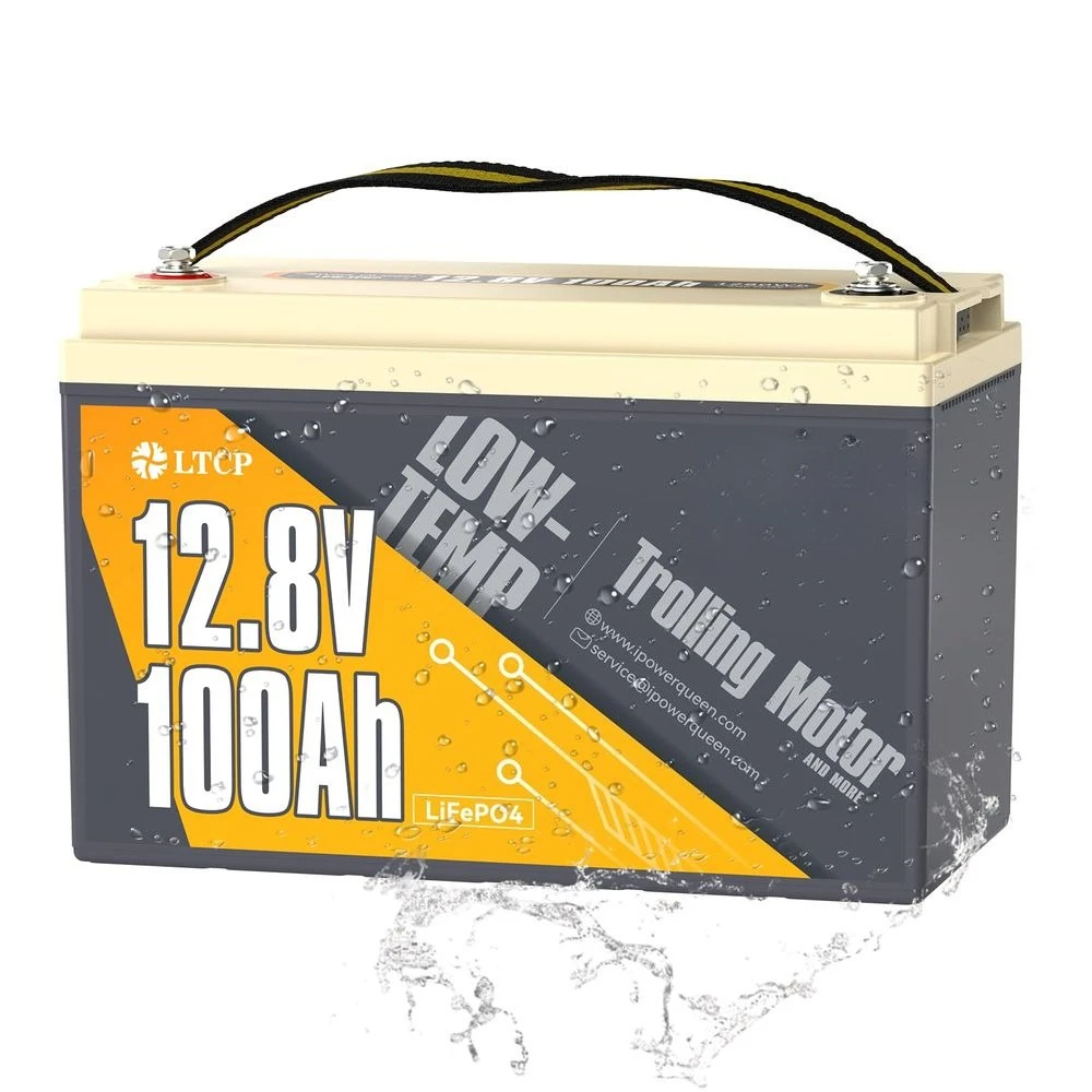 12.8V 100Ah LiFePO4, Upgraded Low Temperature Cutoff Function, Builtin 100A BMS, Grade A Battery Cell, Up to 15000 Cycles, Perf
12.8V 100Ah LiFePO4, Upgraded Low Temperature Cutoff Function, Builtin 100A BMS, Grade A Battery Cell, Up to 15000 Cycles, Perf