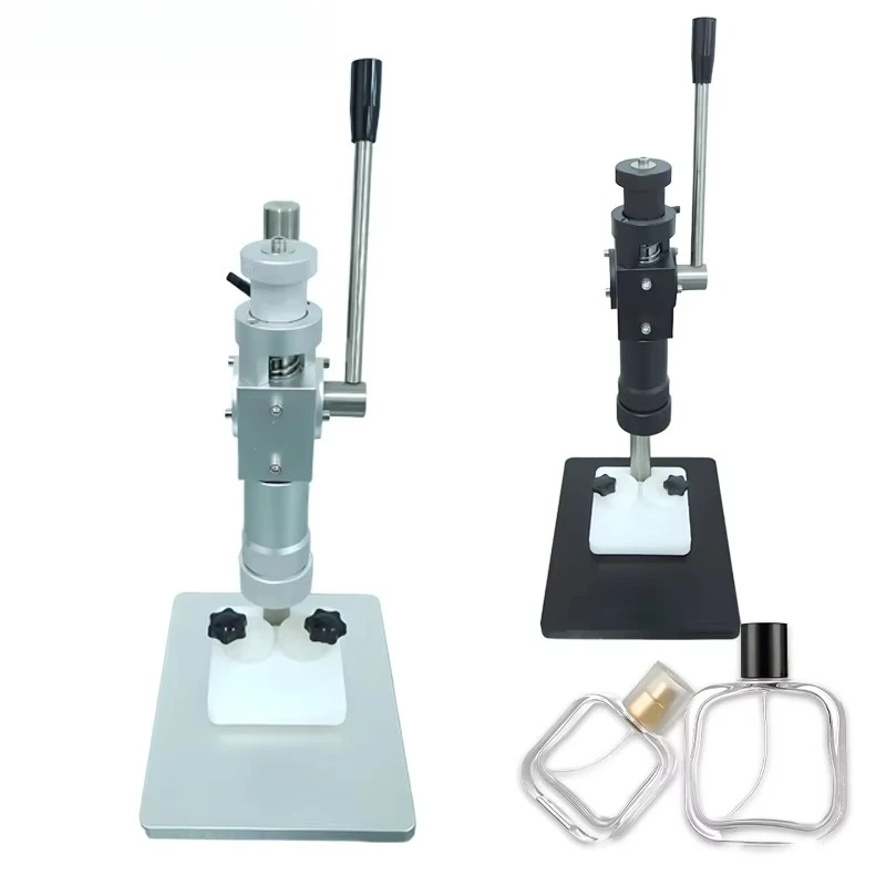 Manual Perfume Bottle Crimping Machine Stainless Steel Gear Glass Bottles Chemical Application Press Capping Lid
Manual Perfume Bottle Crimping Machine Stainless Steel Gear Glass Bottles Chemical Application Press Capping Lid