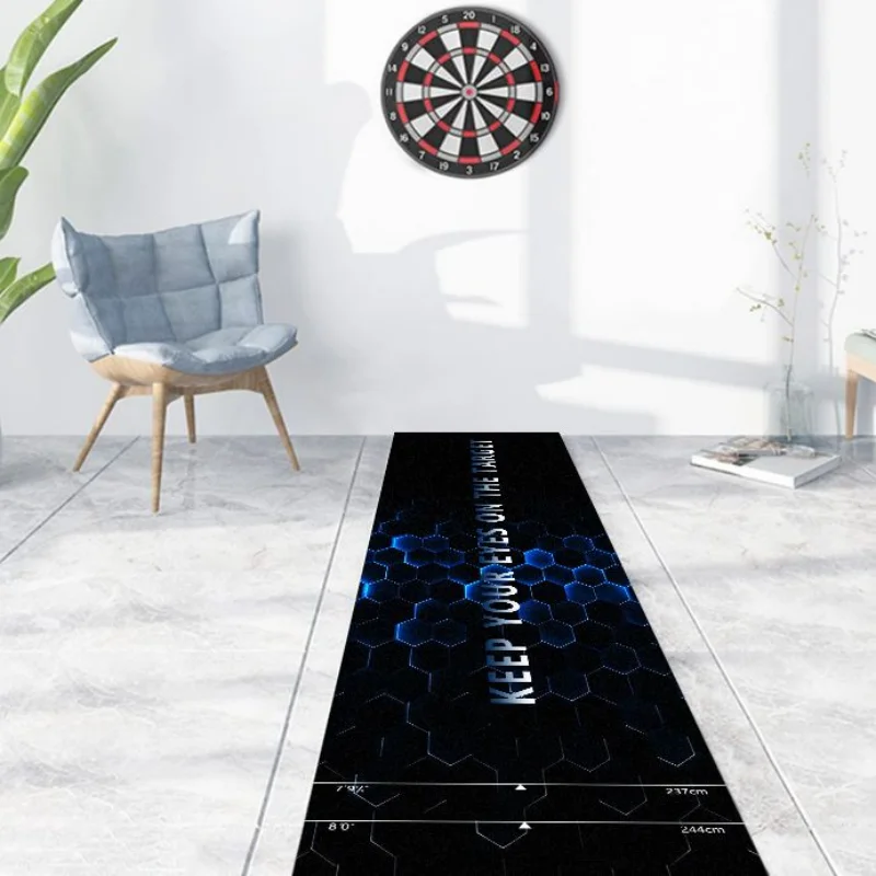 VIKAMA Blue Minimalist Dart Mat Anti Slip And Wear-Resistant Running Blanket, Shock-Absorbing Carpet, Game Room Home Decoration
VIKAMA Blue Minimalist Dart Mat Anti Slip And Wear-Resistant Running Blanket, Shock-Absorbing Carpet, Game Room Home Decoration