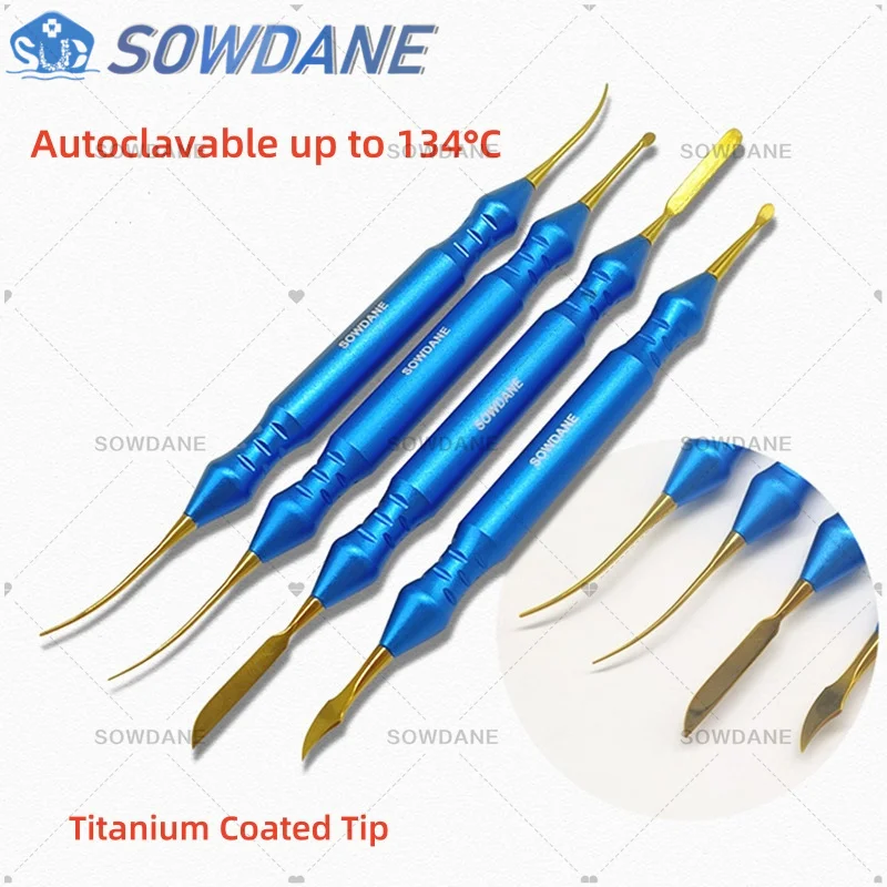 Dental Sculpture Knife Wax Carving Tool Titanium Tip Dental lab Spatula Blade Autoclavable
Dental Sculpture Knife Wax Carving Tool Titanium Tip Dental lab Spatula Blade Autoclavable
