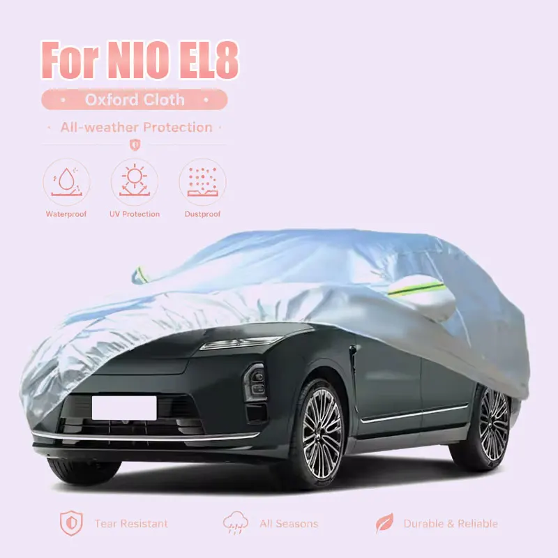 For NIO EL8 Full Car Cover Reflective Strips Waterproof Snowproof Dustproof UV Protection Exterior Accessories
For NIO EL8 Full Car Cover Reflective Strips Waterproof Snowproof Dustproof UV Protection Exterior Accessories