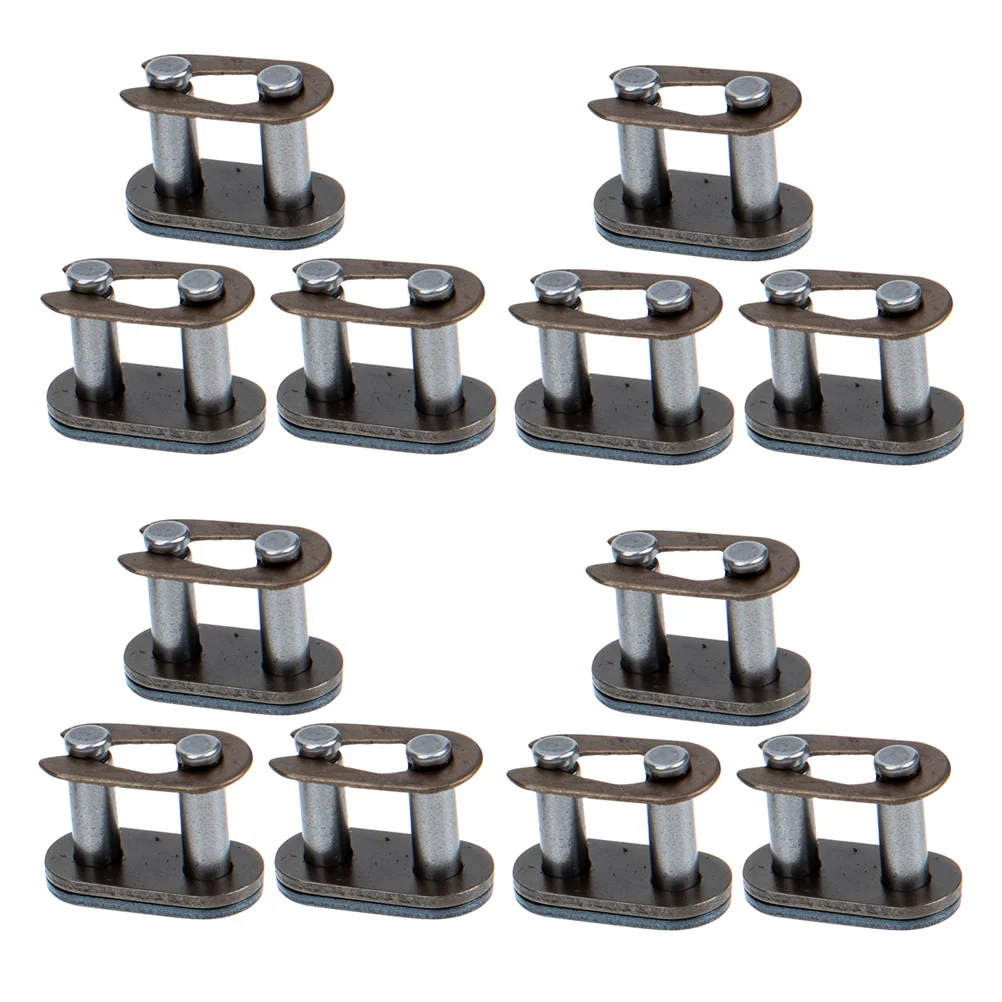 12Pcs Motorcycle Chain Connector Link Heavy Duty Quick Chain Link for Atv Repair Quick Release Buckle
12Pcs Motorcycle Chain Connector Link Heavy Duty Quick Chain Link for Atv Repair Quick Release Buckle