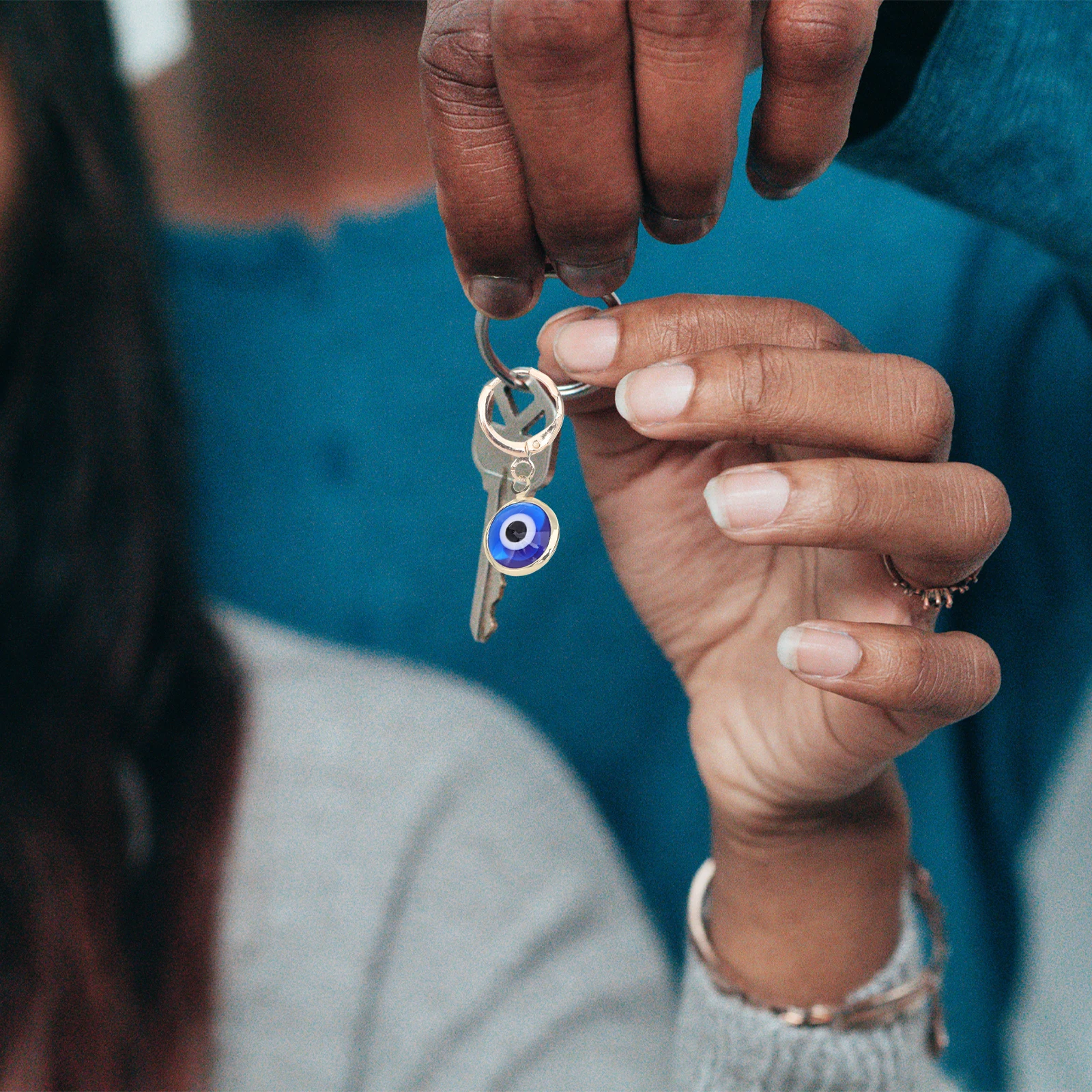 12pcs Evil Eye Keychain Pendants Blue Charms Handcrafted Key Ring Decor For Bag Handbag Accessories Durable Alloy Plastic
12pcs Evil Eye Keychain Pendants Blue Charms Handcrafted Key Ring Decor For Bag Handbag Accessories Durable Alloy Plastic