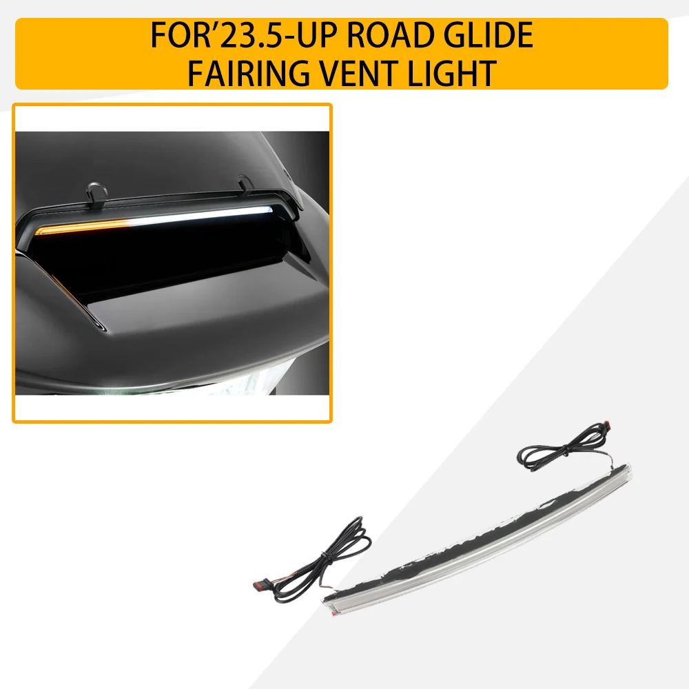 For Harley Touring CVO Road Glide ST FLTRXST FLTRXSE 2023-2025 Custom Motorcycle Batwing Fairing Vent Trim LED Light
For Harley Touring CVO Road Glide ST FLTRXST FLTRXSE 2023-2025 Custom Motorcycle Batwing Fairing Vent Trim LED Light