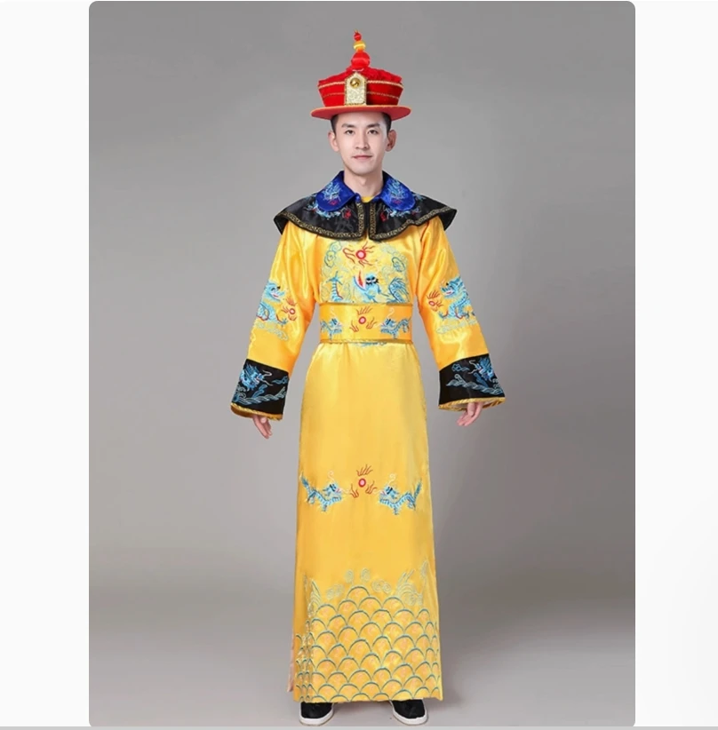 Qing Dynasty ancient costume palace emperor empress costume adult crown prince dragon robe phoenix robe performance costume
Qing Dynasty ancient costume palace emperor empress costume adult crown prince dragon robe phoenix robe performance costume