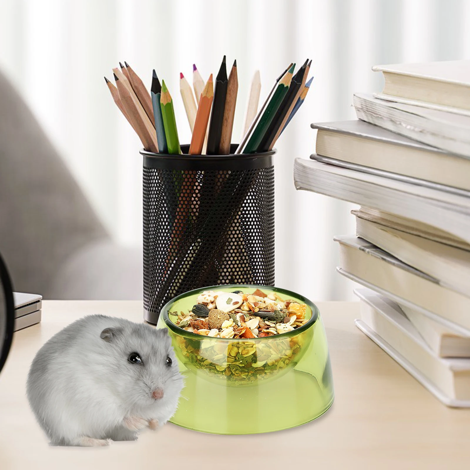 2pcs Small Animal Food Bowl For Hamster Guinea Pig Rabbit Squirrel Chinchilla Lightweight Feeding Dish Pet Supplies Rat Feeder
2pcs Small Animal Food Bowl For Hamster Guinea Pig Rabbit Squirrel Chinchilla Lightweight Feeding Dish Pet Supplies Rat Feeder