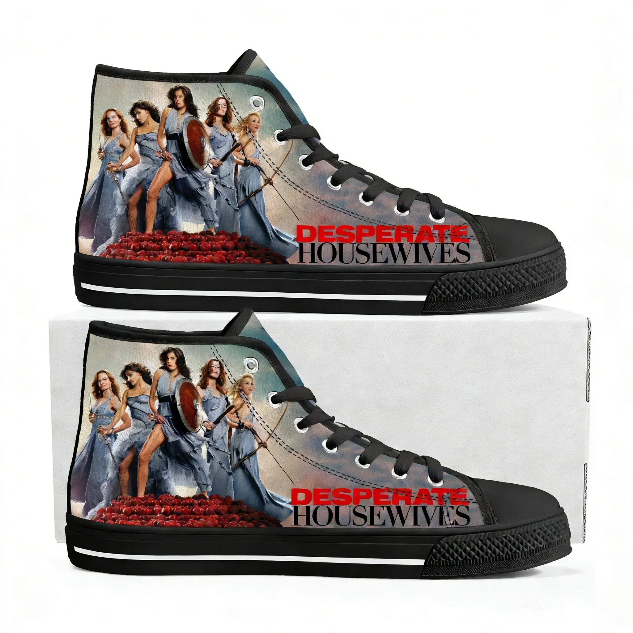 Desperate Housewives High Top Sneakers Mens Womens Teenager Bree Van de Kamp Canvas Sneaker couple Shoe Casual Custom Made Shoes
Desperate Housewives High Top Sneakers Mens Womens Teenager Bree Van de Kamp Canvas Sneaker couple Shoe Casual Custom Made Shoes