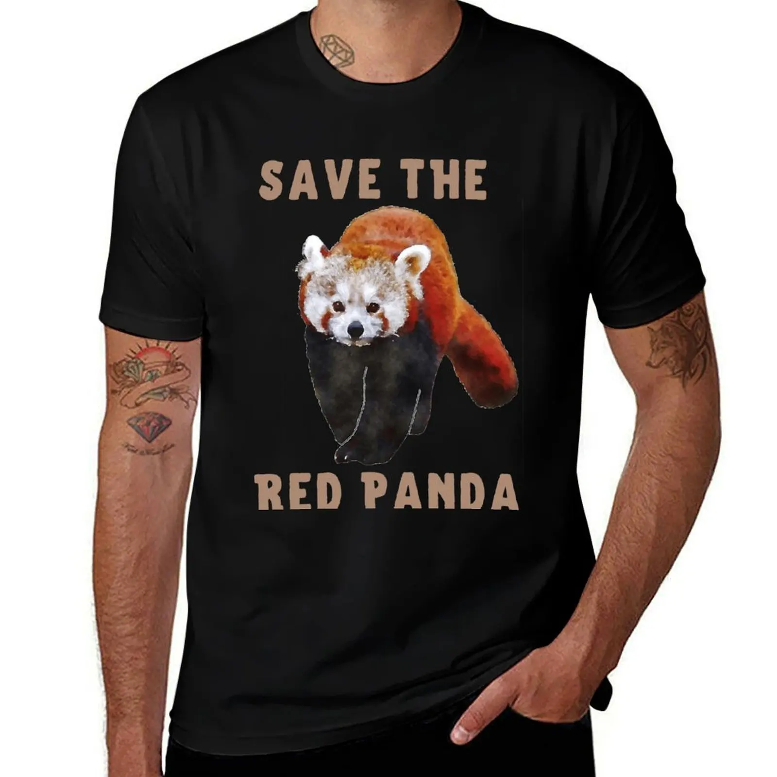 Save the Red Panda T-Shirt funny t shirts cotton t shirts for man cotton soft T-Shirt
Save the Red Panda T-Shirt funny t shirts cotton t shirts for man cotton soft T-Shirt