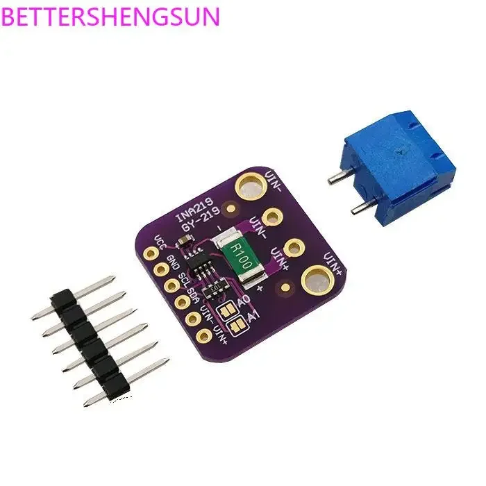 GY-INA219 Прецизионный модуль цифрового датчика электрического тока I2C
GY-INA219 Прецизионный модуль цифрового датчика электрического тока I2C