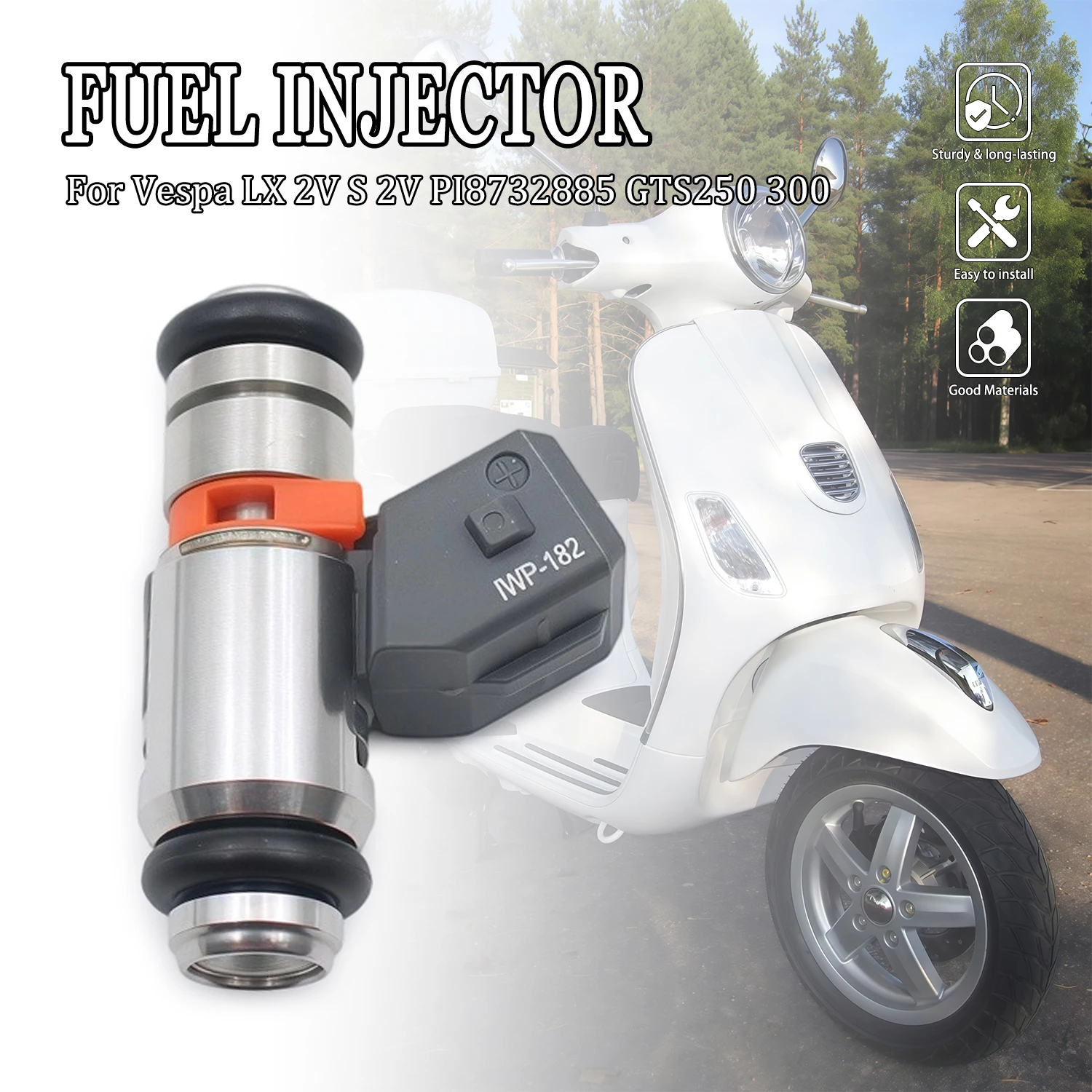 For Piaggio MP3 Gilera Nexus GTS GTV300 X Evo X7 X8 GTS 250 4T 4V IE E3 X Evo X7 X8 Beverly 125 RST Fuel Injector Nozzle Replace
For Piaggio MP3 Gilera Nexus GTS GTV300 X Evo X7 X8 GTS 250 4T 4V IE E3 X Evo X7 X8 Beverly 125 RST Fuel Injector Nozzle Replace