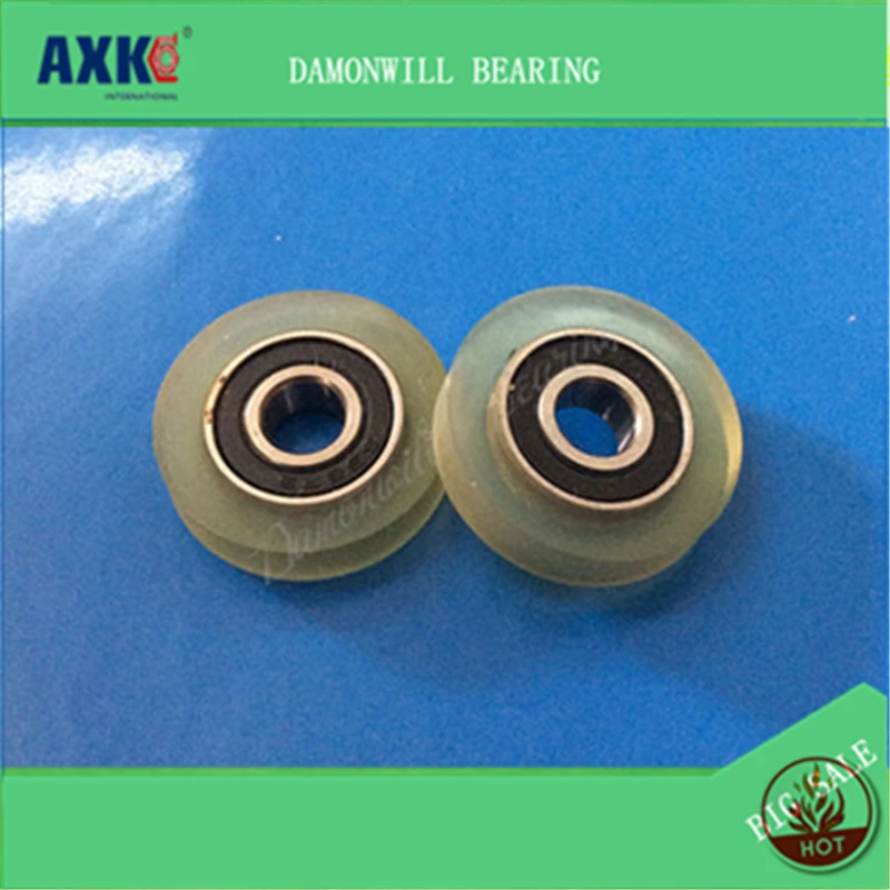 4PCS Rubberized Wheel PU 696ZZ Bearing Nylon Axle Pulley Roller 6x20x6MM for Furniture Moving - Set of 4
4PCS Rubberized Wheel PU 696ZZ Bearing Nylon Axle Pulley Roller 6x20x6MM for Furniture Moving - Set of 4