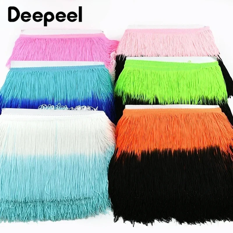 2M 20cm Gradient Tassel Fringe for Sewing Latin Dance Dress Lace Trim Stage Costume Curtain Decorative Trimmings DIY Accessories
2M 20cm Gradient Tassel Fringe for Sewing Latin Dance Dress Lace Trim Stage Costume Curtain Decorative Trimmings DIY Accessories