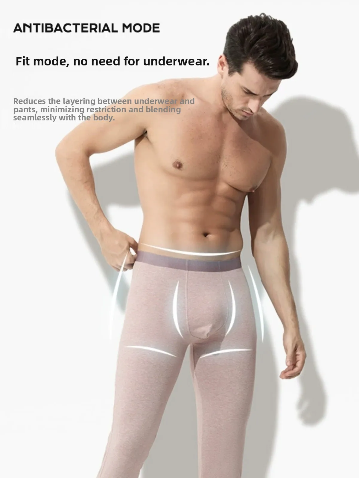 Men's Two-in-One Seamless Silk Underwear Long Pants Warmth Knitted Fabric Mid-Waist Not Fleece Youth Long Pants
Men's Two-in-One Seamless Silk Underwear Long Pants Warmth Knitted Fabric Mid-Waist Not Fleece Youth Long Pants
