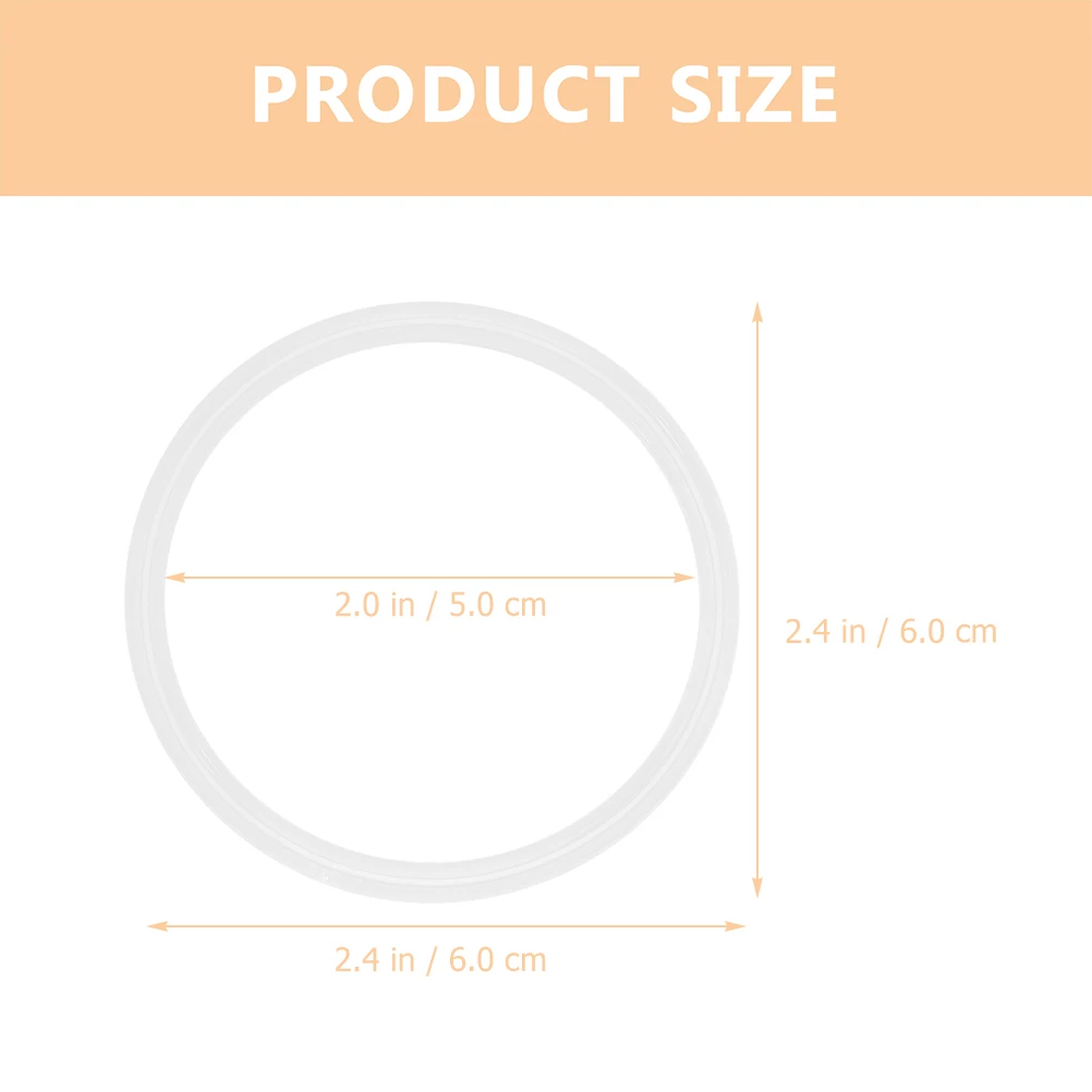 4pcs Silicone Sealing Rings for Bottles Cup 6 Outer 5 0 Inner 0 26 Thick Leak Proof Insulated Bottle Supplies Container
4pcs Silicone Sealing Rings for Bottles Cup 6 Outer 5 0 Inner 0 26 Thick Leak Proof Insulated Bottle Supplies Container