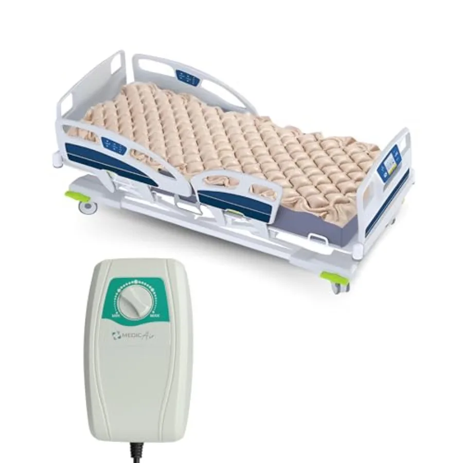 Alternating Air Pressure Ulcer Relief Mattress Pad for Bed Sore Prevention Air Mattress for Hospital Bed with 130 Leak-Proof Ce
Alternating Air Pressure Ulcer Relief Mattress Pad for Bed Sore Prevention Air Mattress for Hospital Bed with 130 Leak-Proof Ce