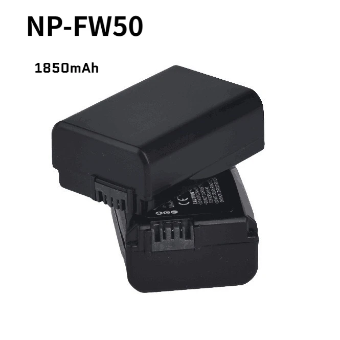 1850mAh NP-FW50 Li-on Battery Pack Rechargeable Battery for Sony Alpha A6500 A6300 A6000 A5000 NEX-3 A7R A7S NEX-7 NEX-5R Camera
1850mAh NP-FW50 Li-on Battery Pack Rechargeable Battery for Sony Alpha A6500 A6300 A6000 A5000 NEX-3 A7R A7S NEX-7 NEX-5R Camera