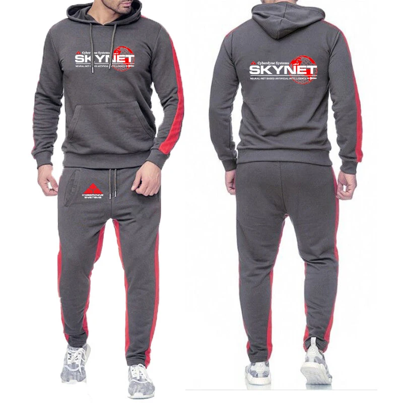 2026 Spring And Autumn Skynet Graphic Logo Print Men's Premium Pullover Drawstring Hoodies Sports Long Pants Solid Color Suits
2026 Spring And Autumn Skynet Graphic Logo Print Men's Premium Pullover Drawstring Hoodies Sports Long Pants Solid Color Suits