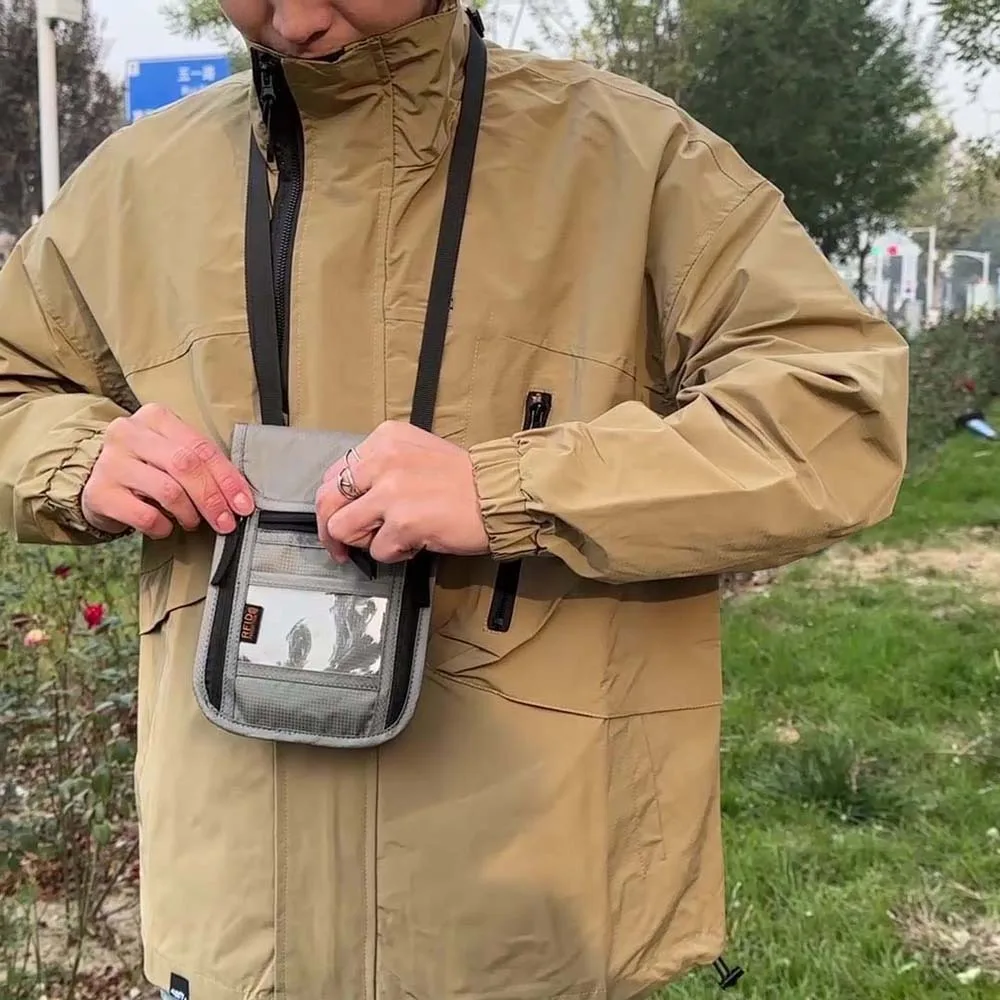 Сумка для паспорта RFID большой емкости, прозрачная сумка для хранения удостоверений личности с защитой от потерь, дышащая сумка с несколькими держателями для карт
Сумка для паспорта RFID большой емкости, прозрачная сумка для хранения удостоверений личности с защитой от потерь, дышащая сумка с несколькими держателями для карт