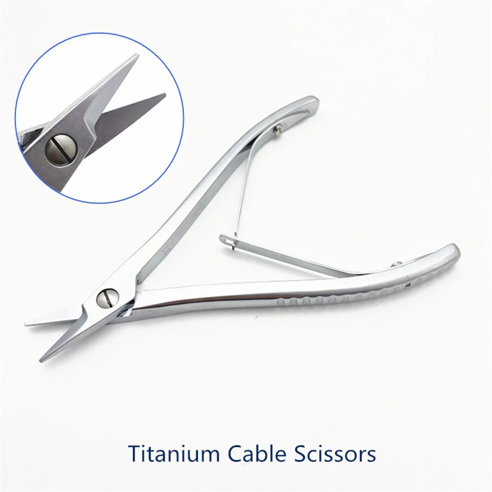 Orthopedic Mesh Scissors Titanium Scissors Titanium Kirschner Wire Wire Scissors Surgical Tool
Orthopedic Mesh Scissors Titanium Scissors Titanium Kirschner Wire Wire Scissors Surgical Tool